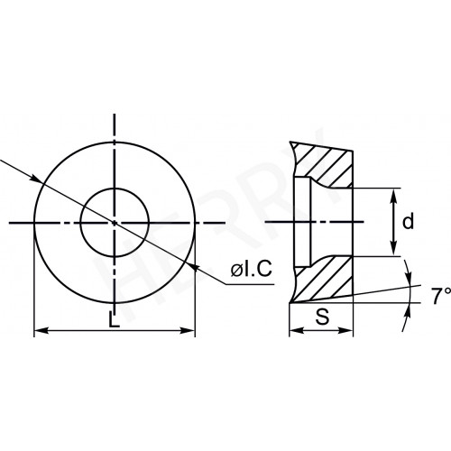 RCGT1003-MO K10-1 Фрезерная пластина